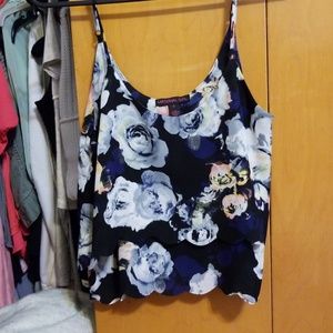 Floral tank top